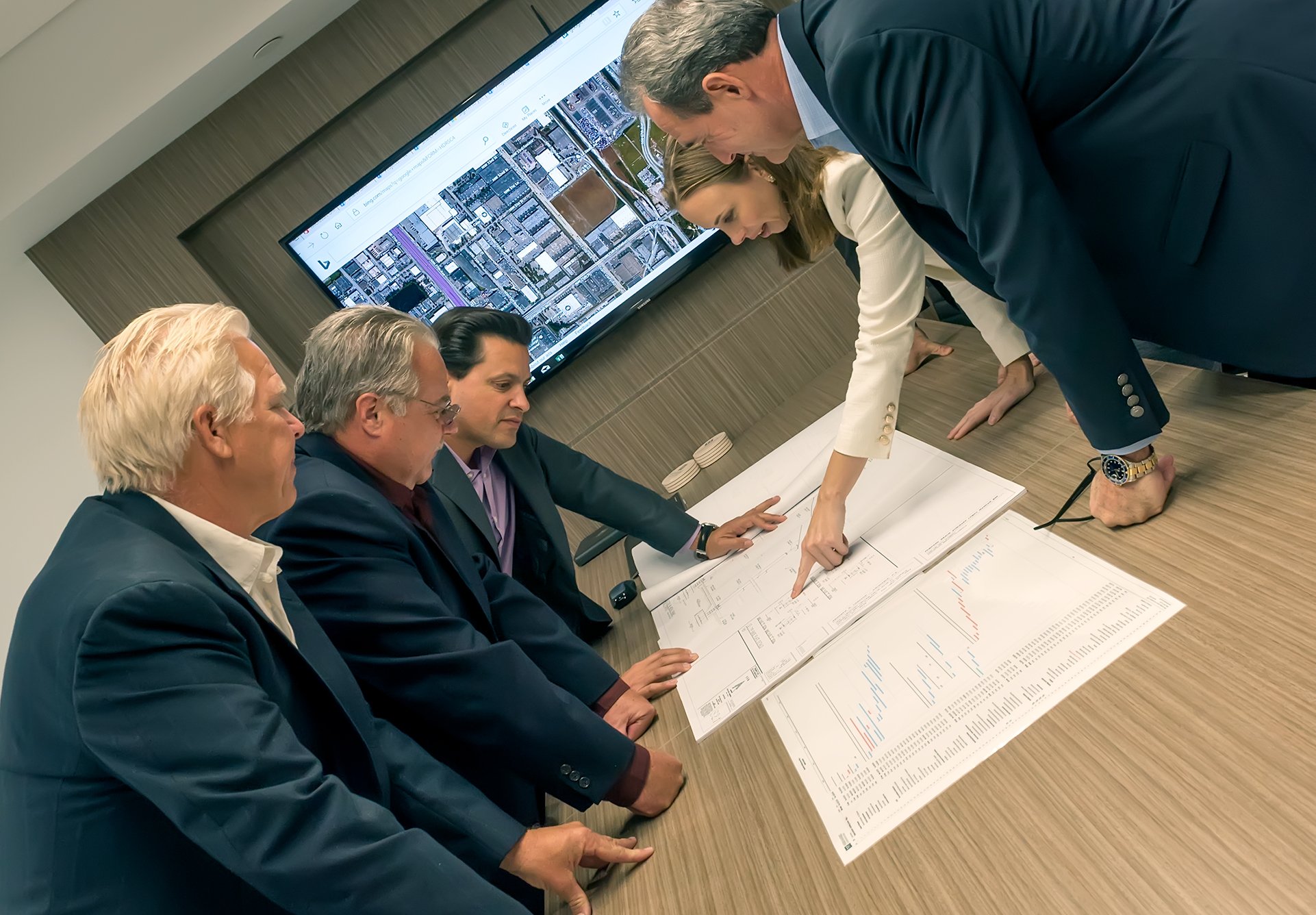 Preconstruction planning and cost analysis by Hernandez Development & Construction for Class A projects.